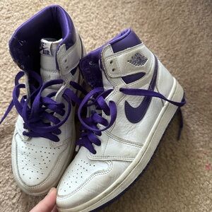 🟣 Nike Air Jordan 1 High OG “Court Purple